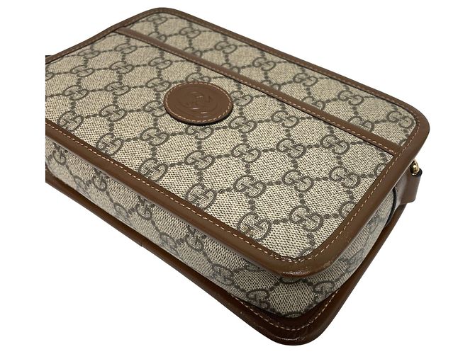 Gucci Mini borsa a tracolla e borsa crossbody a incastro Marrone - vista 6