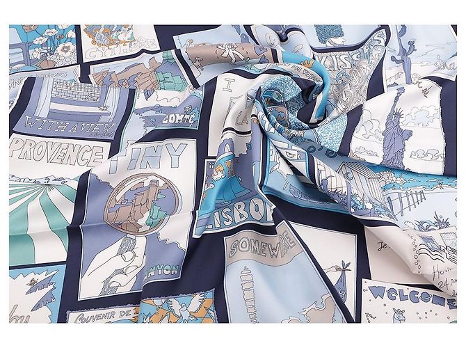 Hermès Bufanda On Est Bien Ici Multicolor - vista 9