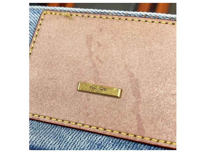 Louis Vuitton Wasched Denim Jeans Hellblau - Ansicht 7