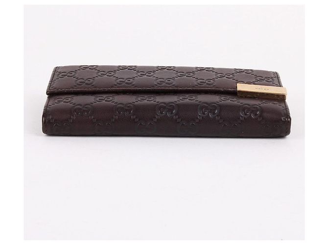 Gucci Cartera larga GG Ciama marrón oscuro para mujer Castaño - vista 5