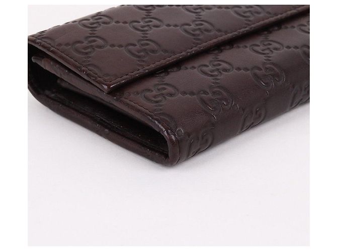 Gucci Cartera larga GG Ciama marrón oscuro para mujer Castaño - vista 6