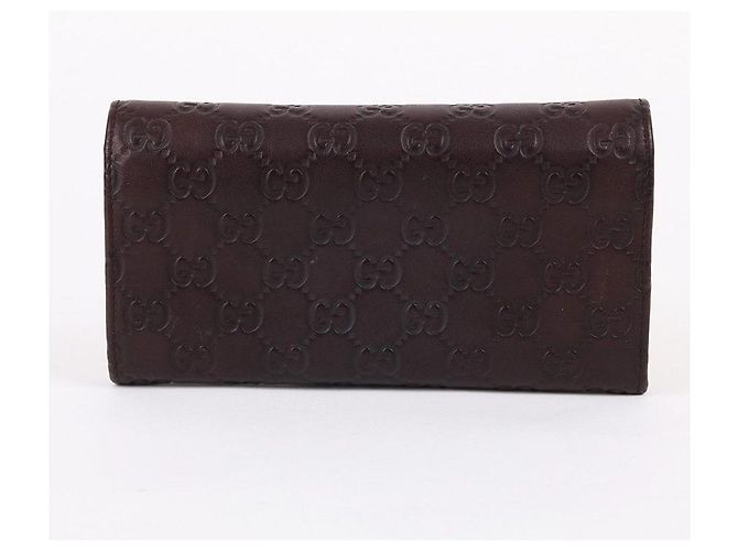 Gucci Cartera larga GG Ciama marrón oscuro para mujer Castaño - vista 7