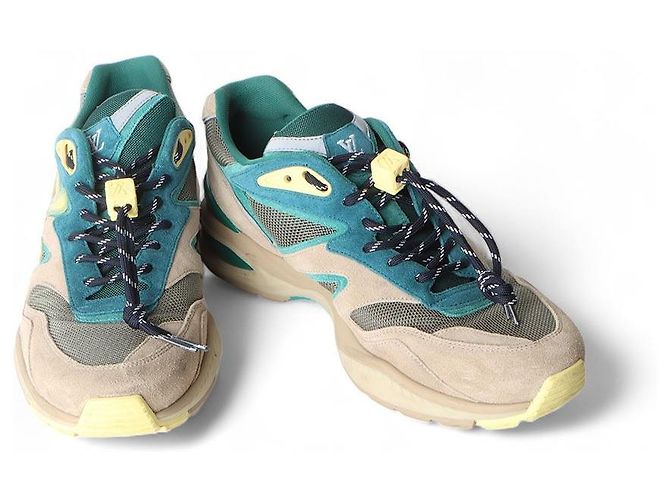 Louis Vuitton Sneakers LV Trail Suede Virgil Abloh Multicolore - vista 2