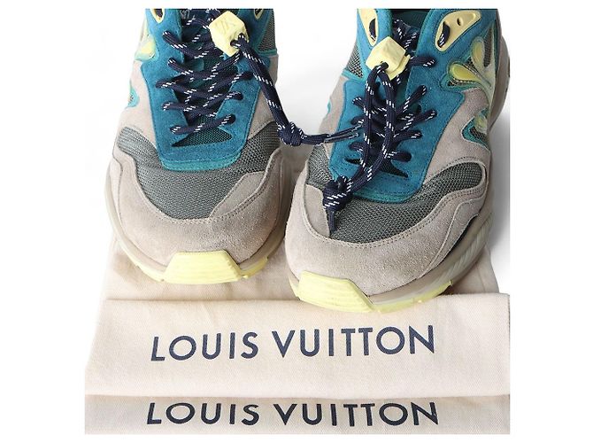 Louis Vuitton Sneakers LV Trail Suede Virgil Abloh Multicolore - vista 8