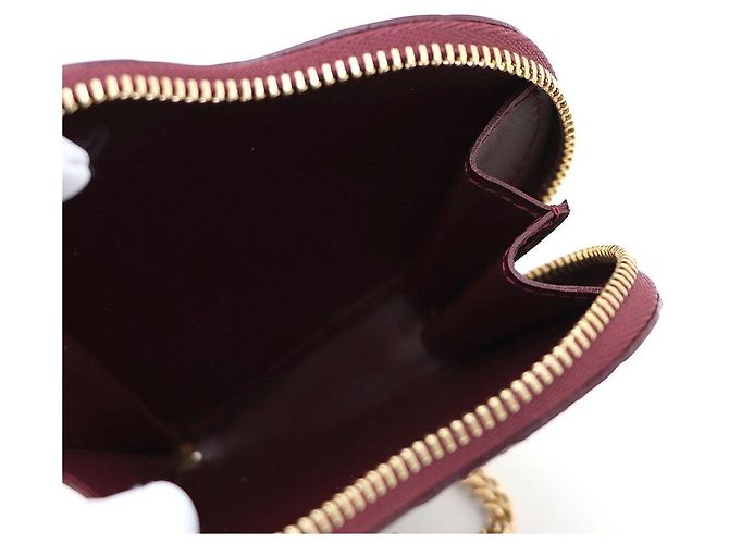 Louis Vuitton Amarante Vernis Heart Münzbeutel Rot - Ansicht 6