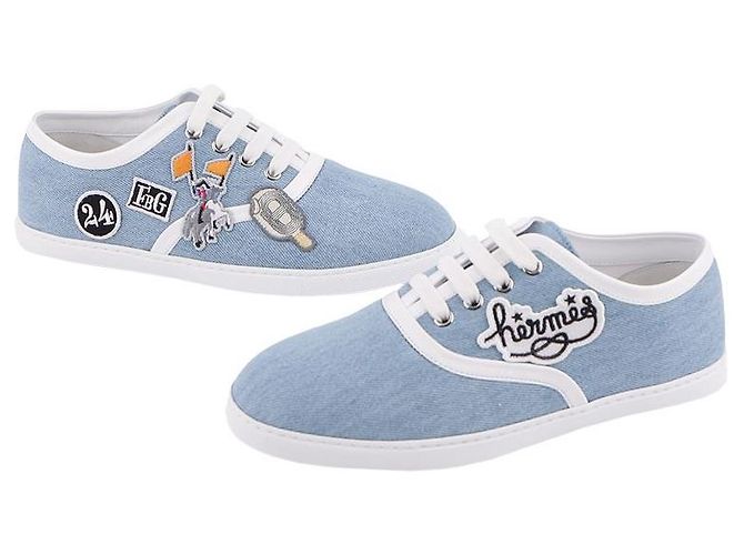 Hermès Sneakers Innocent Multicolore - vista 12