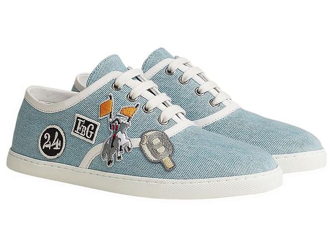 Hermès Sneakers Innocent Multicolore - vista 4
