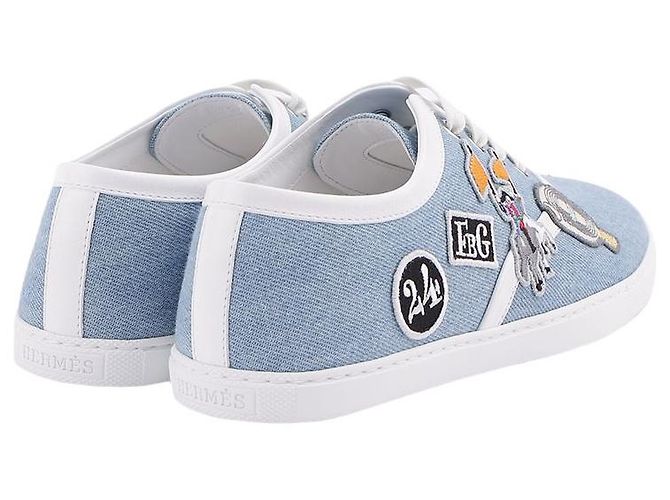 Hermès Sneakers Innocent Multicolore - vista 9