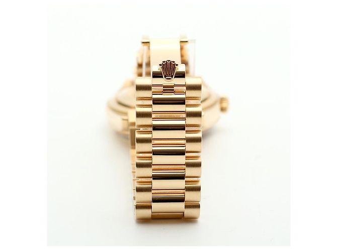 Rolex Orologio Day-Date in oro da uomo con diamanti originali e nuova fibbia D'oro - vista 20