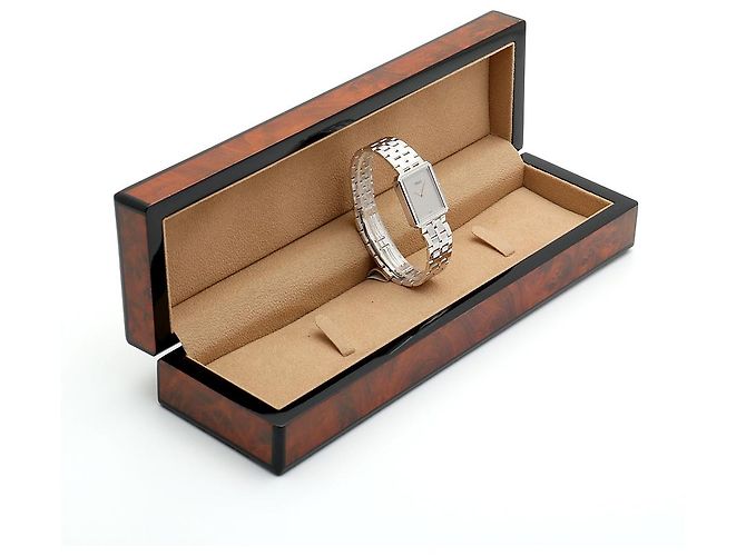 Piaget Relógio Vintage Feminino de Ouro Protocol Large White Gold Simple Lined Diamond Manual Branco - vista 26