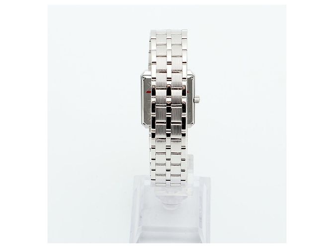 Piaget Relógio Vintage Feminino de Ouro Protocol Large White Gold Simple Lined Diamond Manual Branco - vista 6