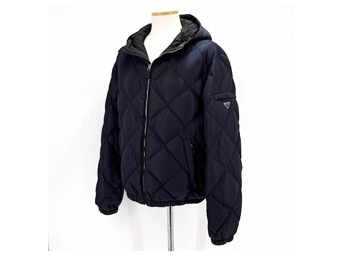 Prada Steppjacke Navy Blau - Ansicht 3