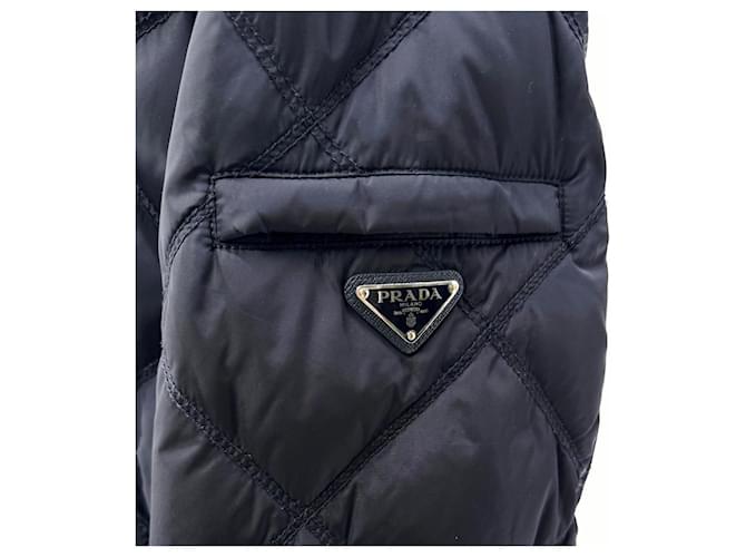 Prada Steppjacke Navy Blau - Ansicht 8