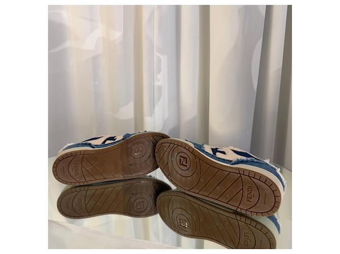 Fendi Denim-Sneaker Mehrfarben - Ansicht 5
