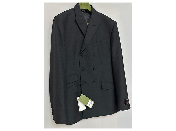 Gucci Suit Wool Formal Brown - view 3