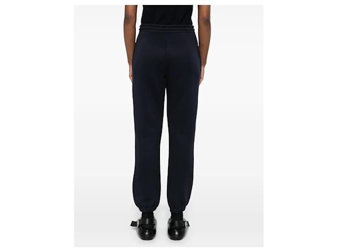 Moncler Pantalones de chándal de algodón con logo Negro - vista 5