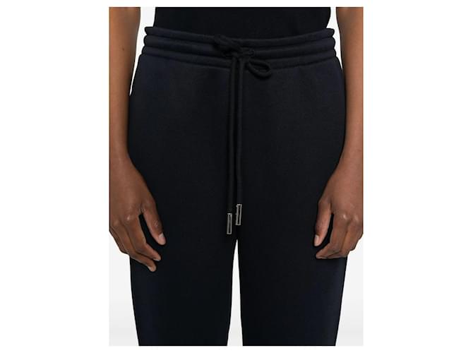 Moncler Pantalones de chándal de algodón con logo Negro - vista 6