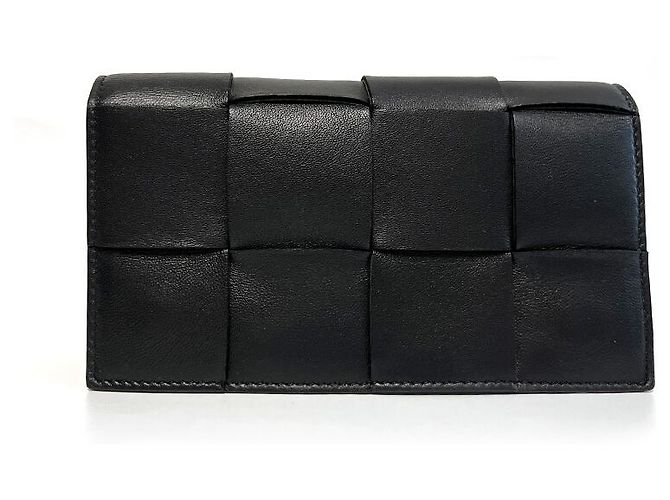 Bottega Veneta Cartera Larga Negra Negro - vista 10