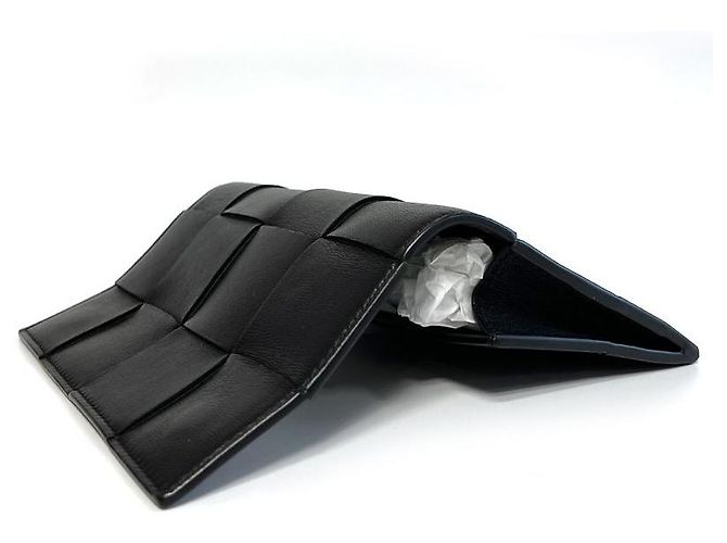 Bottega Veneta Cartera Larga Negra Negro - vista 3