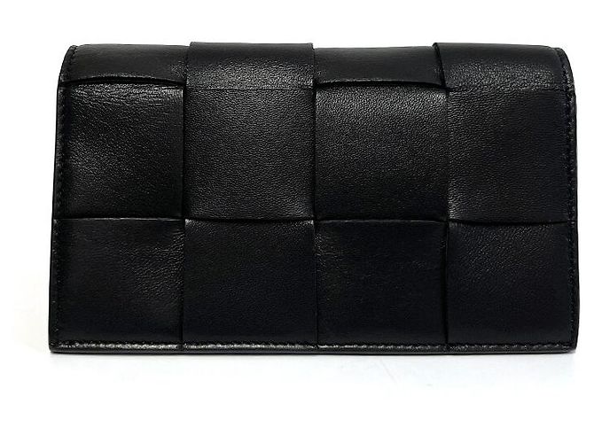 Bottega Veneta Cartera Larga Negra Negro - vista 5