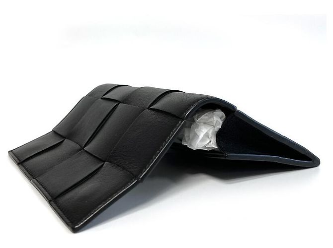 Bottega Veneta Cartera Larga Negra Negro - vista 7