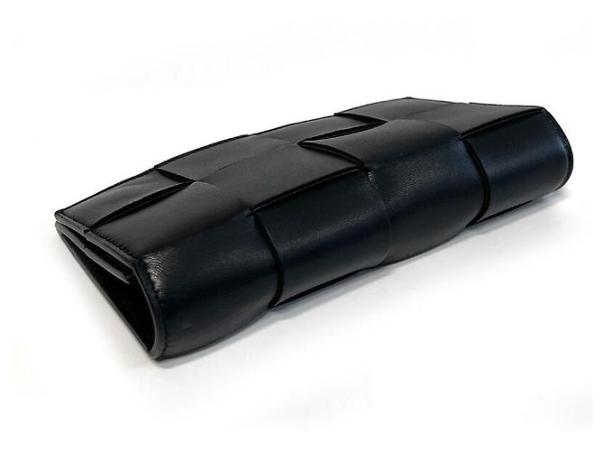 Bottega Veneta Cartera Larga Negra Negro - vista 9