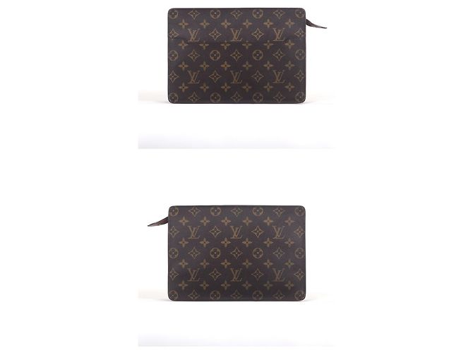 Louis Vuitton Pochette Monogram Uomo Clutch Second Bag Multicolore - vista 3