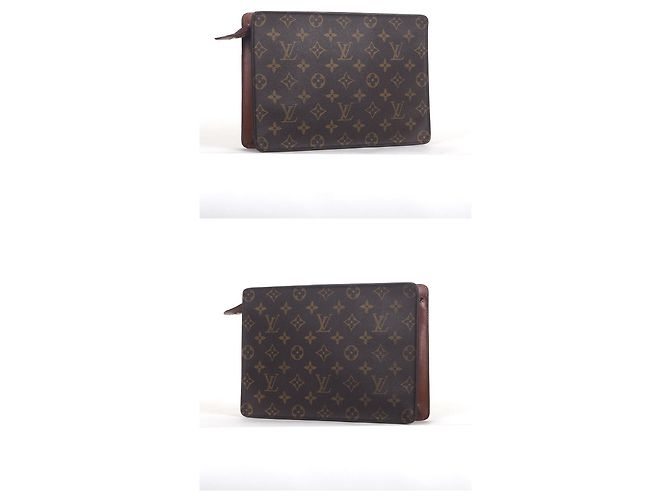 Louis Vuitton Pochette Monogram Uomo Clutch Second Bag Multicolore - vista 9