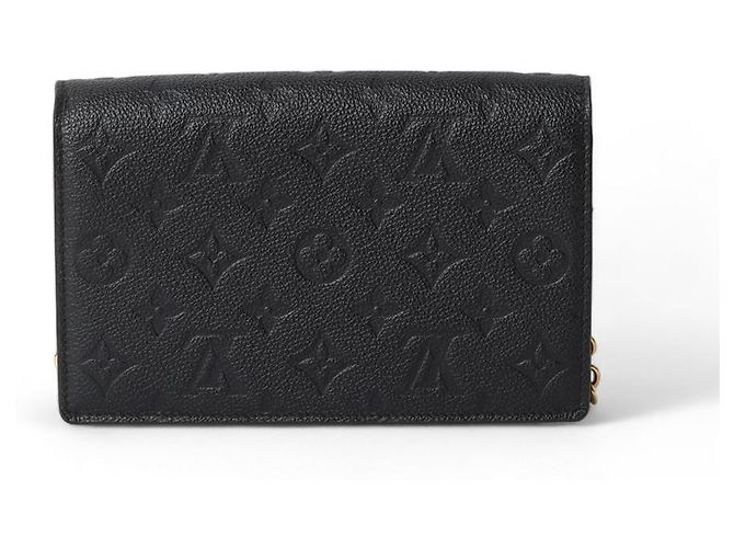 Louis Vuitton Portafoglio a tracolla Empreinte Babiçhain Nero - vista 3