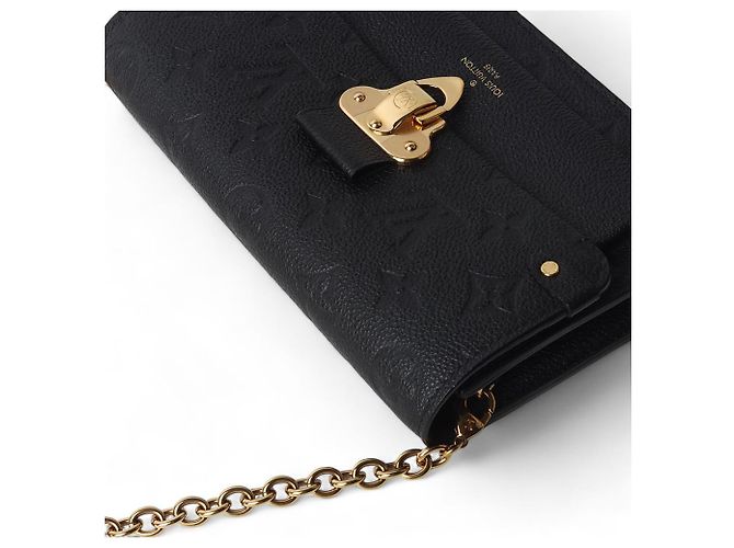 Louis Vuitton Portafoglio a tracolla Empreinte Babiçhain Nero - vista 4