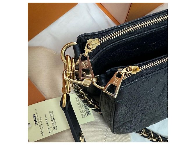 Louis Vuitton Anprint Multi Pouch Accessories Borsa a tracolla Nero - vista 7