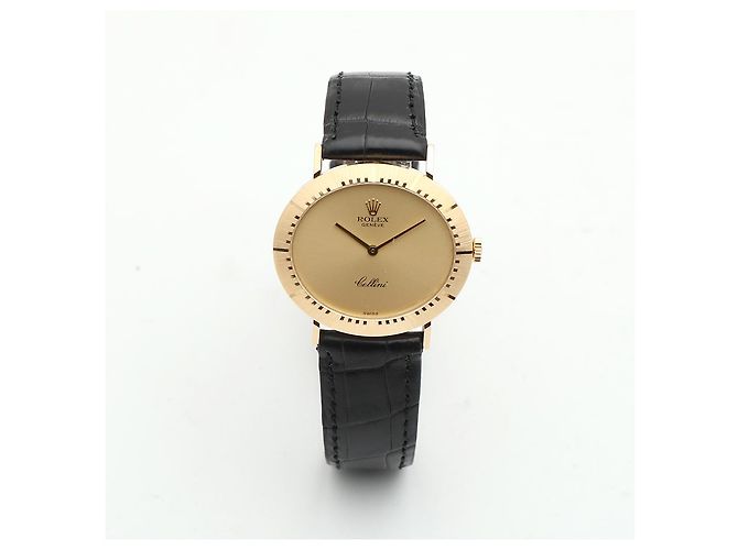 Rolex Orologio Cellini Selene Coin Gold Unisex con Certificato Nero - vista 15