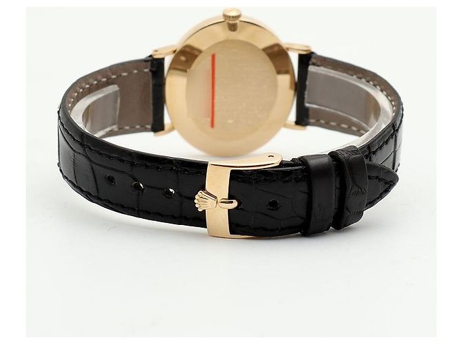 Rolex Orologio Cellini Selene Coin Gold Unisex con Certificato Nero - vista 22