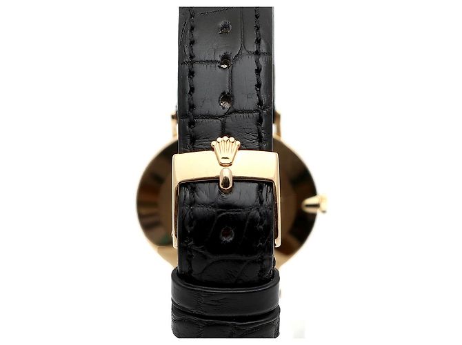 Rolex Orologio Cellini Selene Coin Gold Unisex con Certificato Nero - vista 8