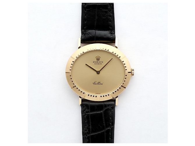 Rolex Orologio Cellini Selene Coin Gold Unisex con Certificato Nero - vista 9