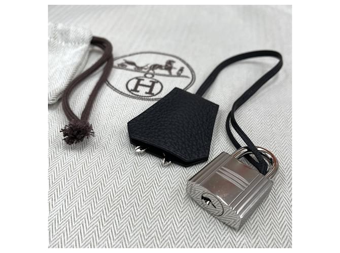 Hermès Hacardo GM Black Silver Multicolore - vista 10