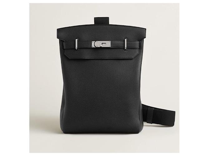 Hermès Hacardo GM Black Silver Multicolore - vista 11