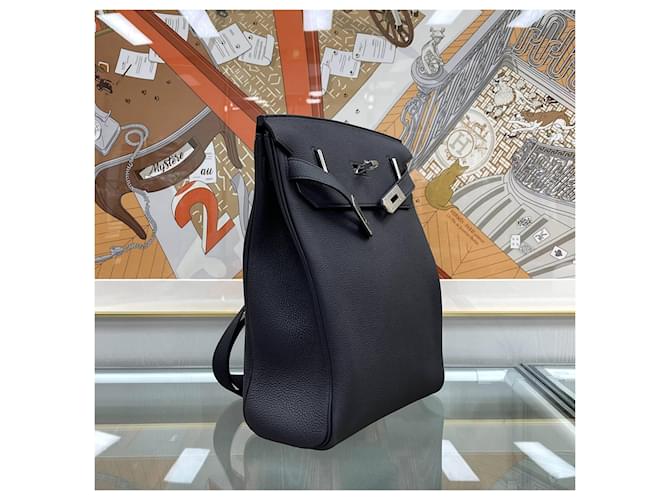 Hermès Hacardo GM Black Silver Multicolore - vista 5