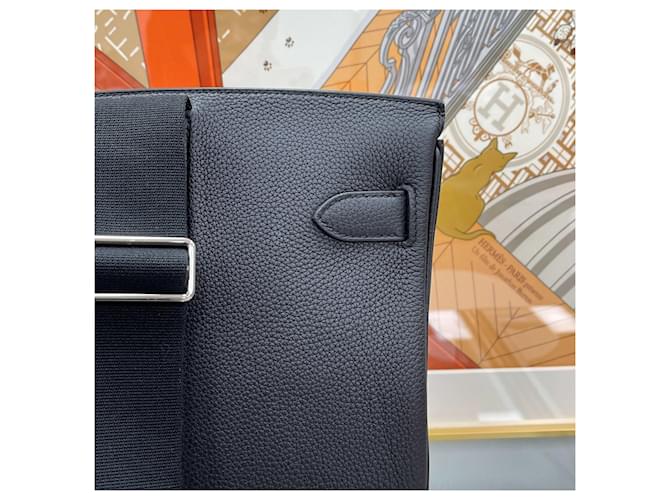 Hermès Hacardo GM Black Silver Multicolore - vista 7