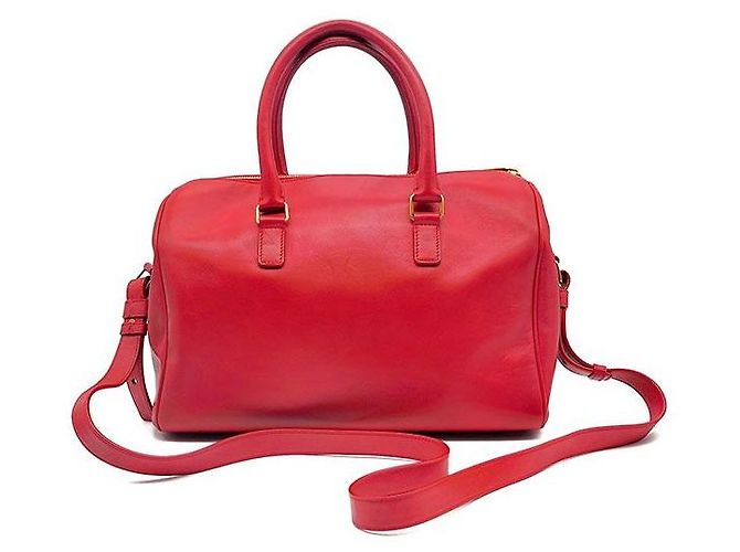Saint Laurent Weekender Bag Rot - Ansicht 3