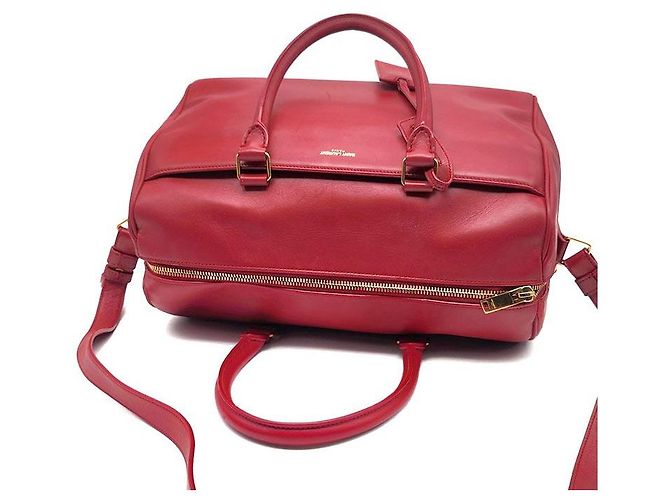 Saint Laurent Weekender Bag Rot - Ansicht 6