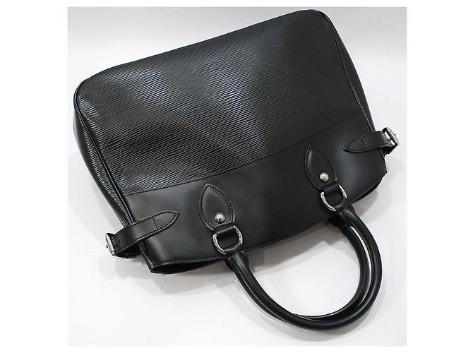 Louis Vuitton Borsa Tote Epi Pallas PM nera Nero - vista 3