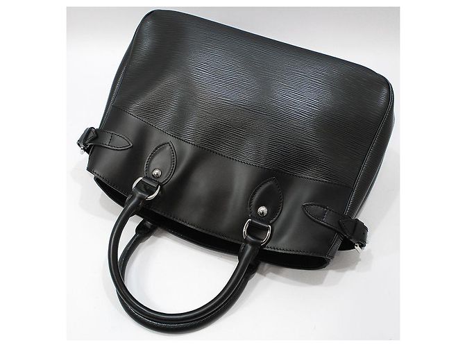 Louis Vuitton Borsa Tote Epi Pallas PM nera Nero - vista 4