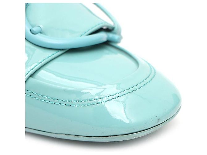 Salvatore Ferragamo Décolleté e mocassini BONNIE Mint Patent Ferragamo Verde - vista 5