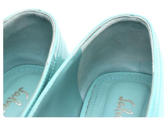 Salvatore Ferragamo Décolleté e mocassini BONNIE Mint Patent Ferragamo Verde - vista 7