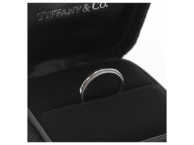 Tiffany & Co Platin Milgrain Ring Größe Silber - Ansicht 3