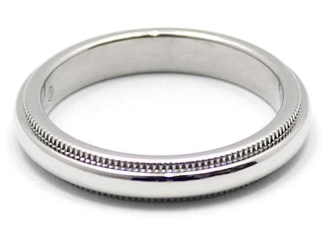 Tiffany & Co Platin Milgrain Ring Größe Silber - Ansicht 4
