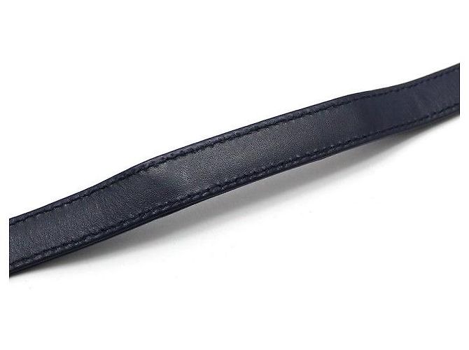 MCM Tracolla a bandoliera in pelle blu navy - vista 6