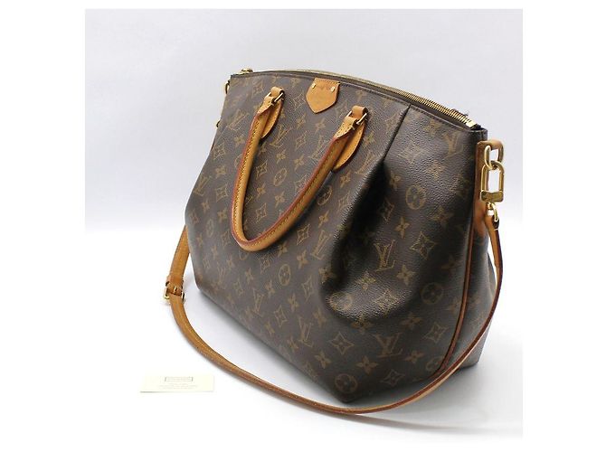Louis Vuitton Borsa a Spalla Monogram Tuilleries GM Marrone - vista 2