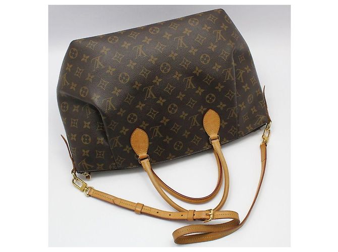 Louis Vuitton Borsa a Spalla Monogram Tuilleries GM Marrone - vista 4